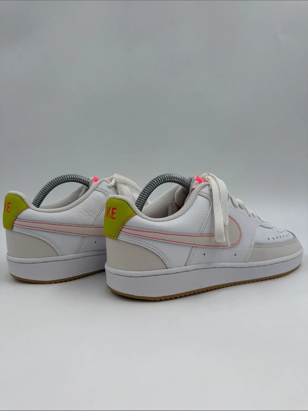 Nike Court Vision Low 'White Pink' (Style Code: FJ4569-100) Women's Size 8.0